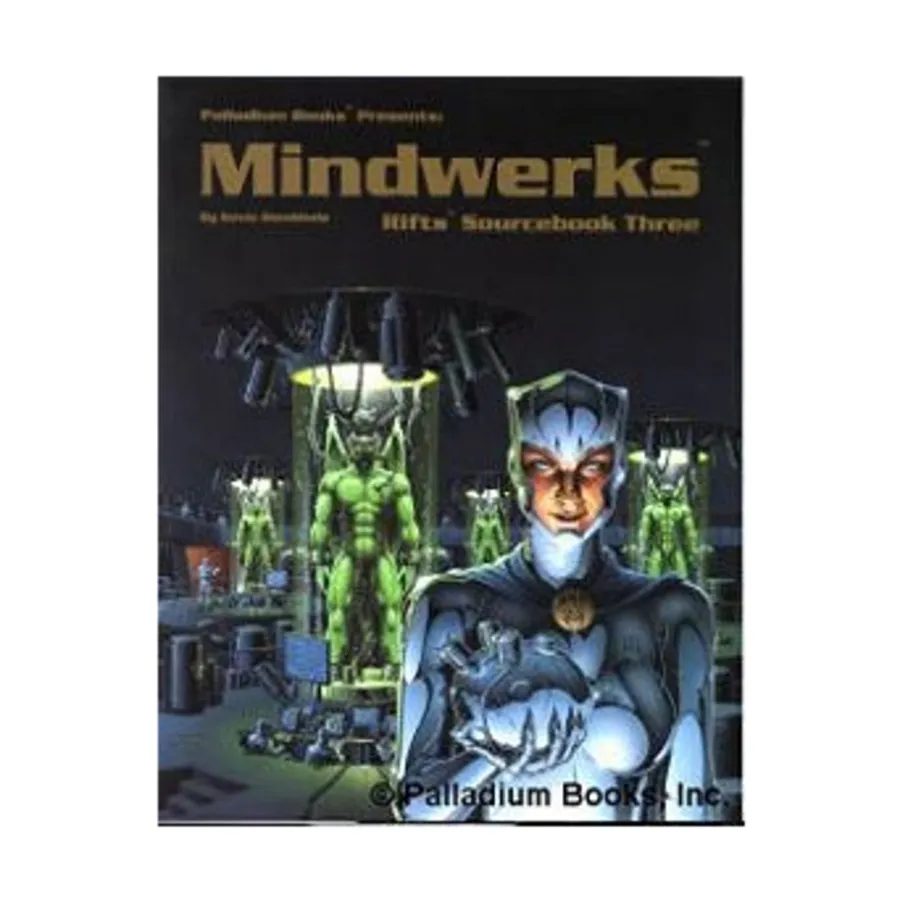

Sourcebook #3 - Mindwerks, Rifts - Core Books, Source Books & Miscellaneous, мягкая обложка