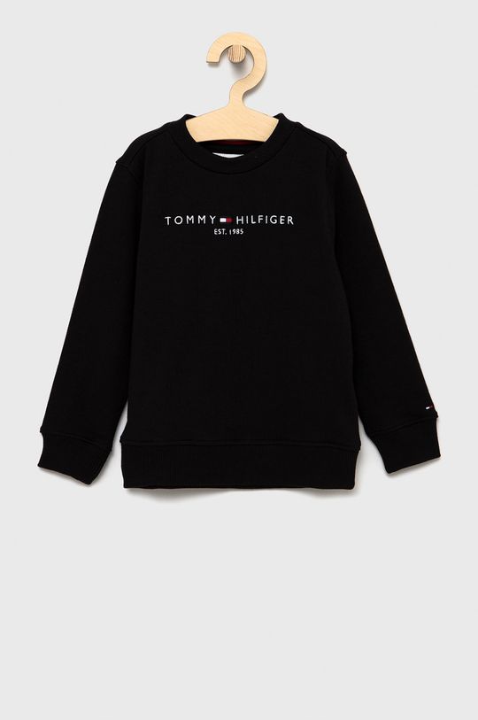 

Детская хлопковая толстовка Tommy Hilfiger, черный