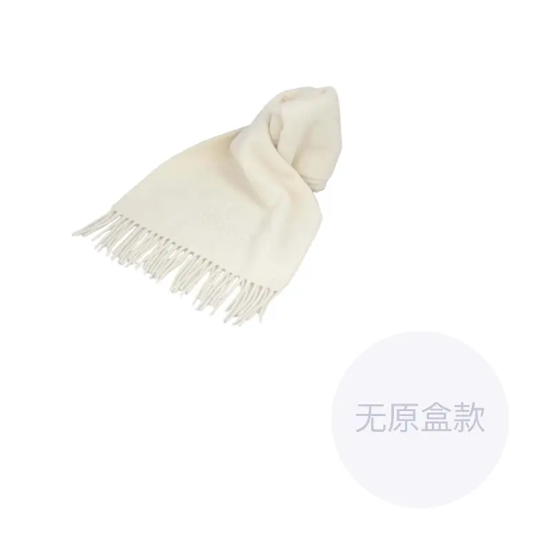 Vivienne Westwood Шерстяной вязаный шарф Unisex White