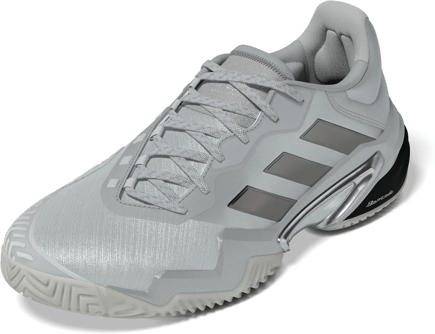 Кроссовки теннисные Adidas Barricade 13, Silver Metallic/Silver Metallic/Dash Grey