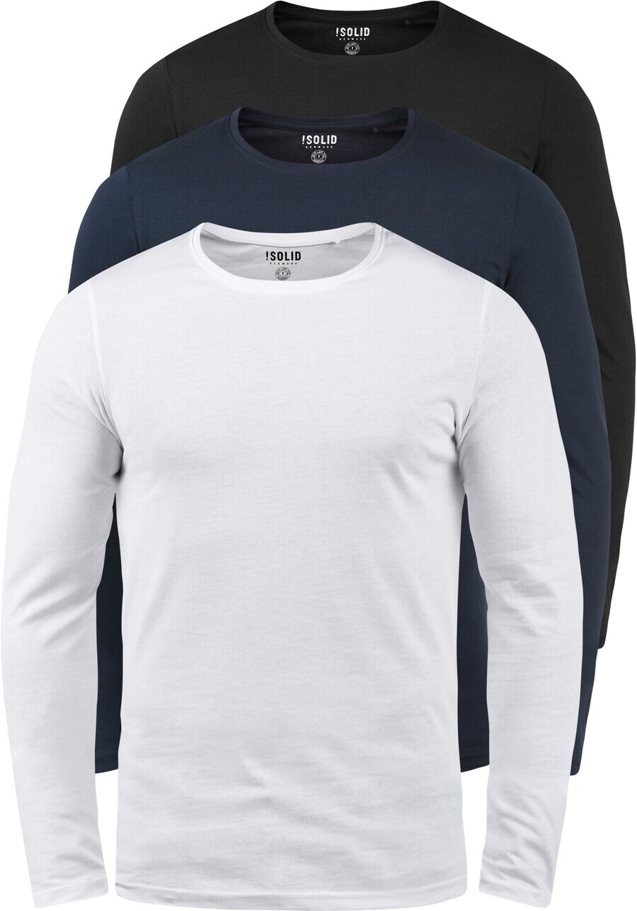 

Лонгслив !Solid Shirt BASAL, цвет dark blue/black/white