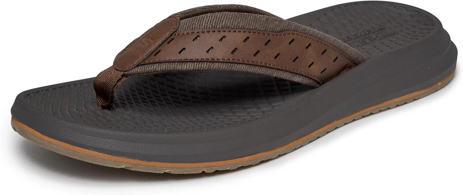 Сандалии с поддержкой стопы Skechers, коричневый