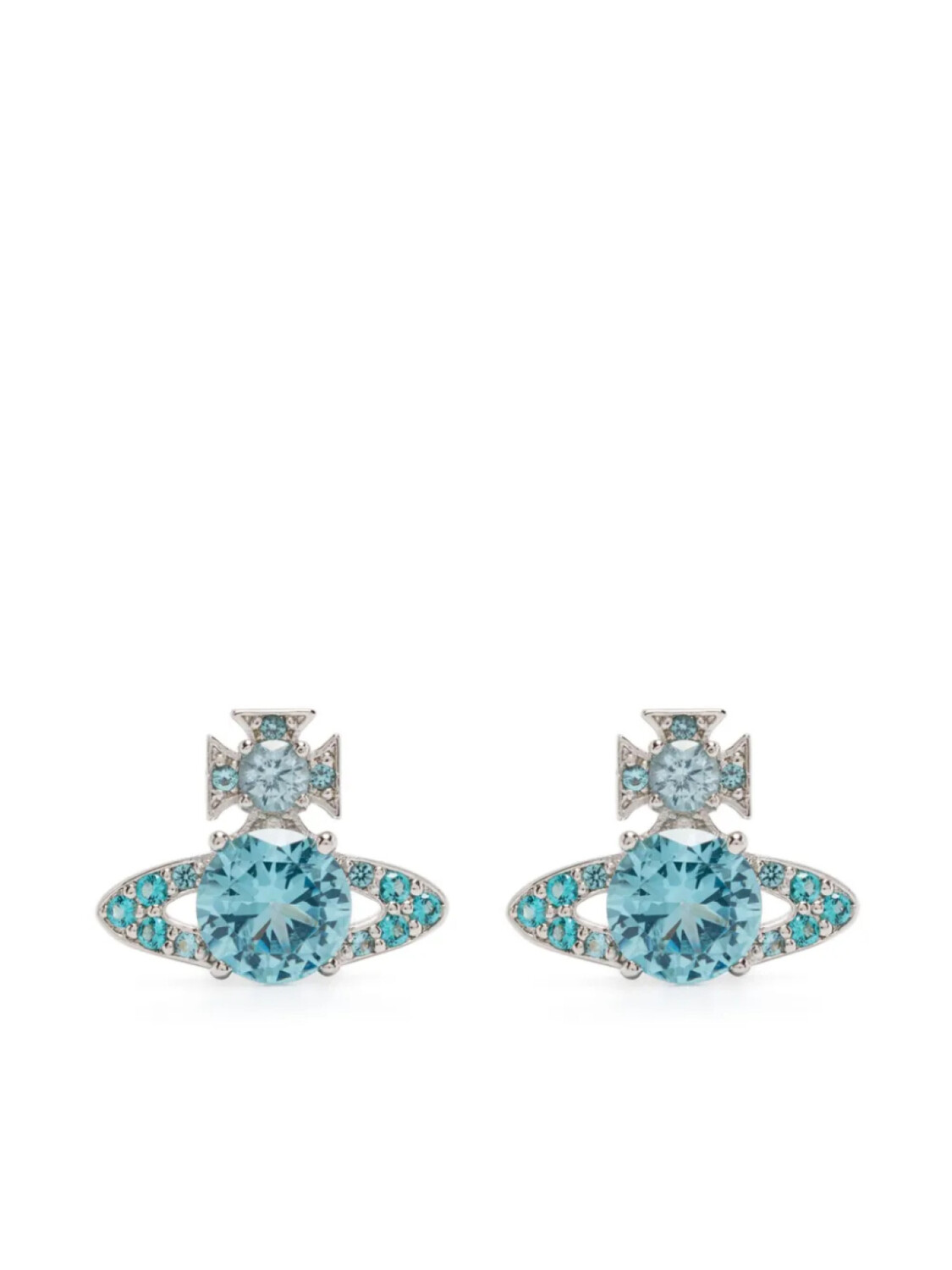 

Vivienne Westwood серьги Ismene, серебристый