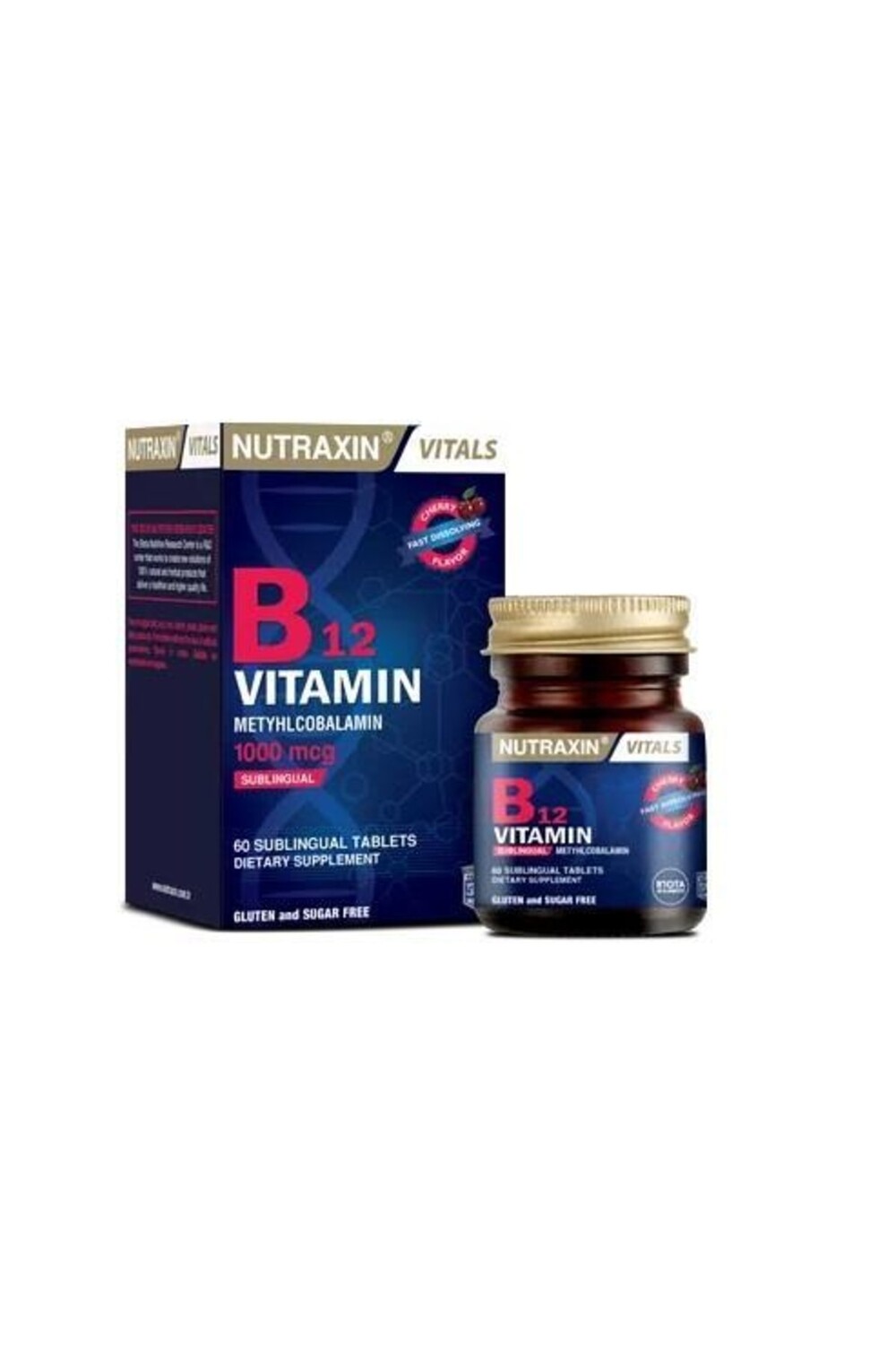 

Nutraxin B12 1000 мкг 60 таблеток