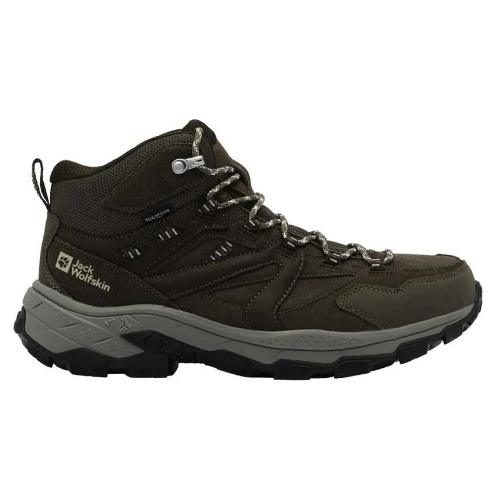

Треккинговые ботинки Jack Wolfskin Vojo Tour Lt Texapore Mid, коричневый
