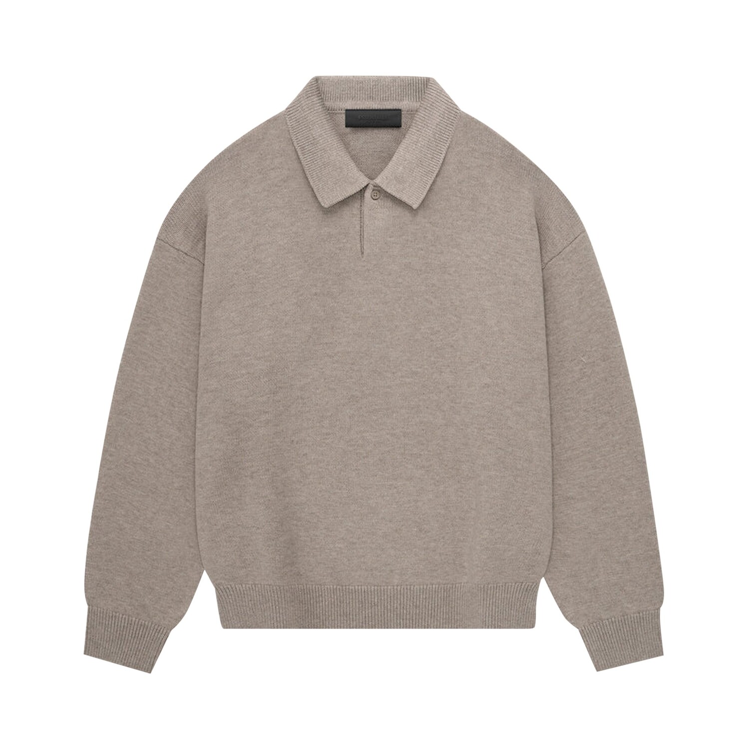 

Вязаная футболка-поло Fear of God Essentials Core Heather