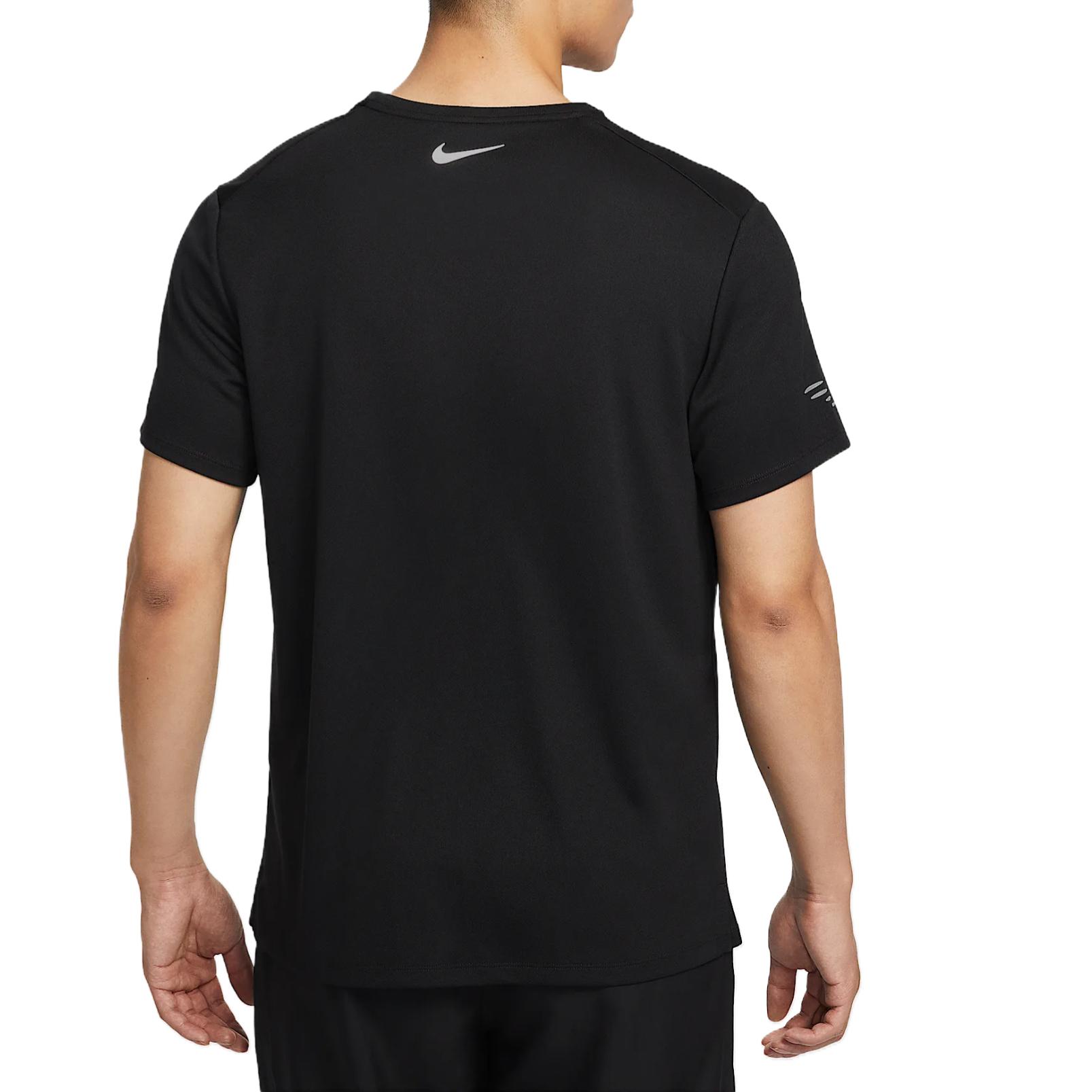 Nike Футболка Miler Flash мужская black — фото 2