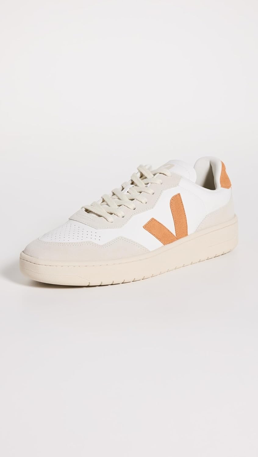 Мужские кроссовки Veja Rio Branco Alveo Mesh, белый/оранжевый — фото 2