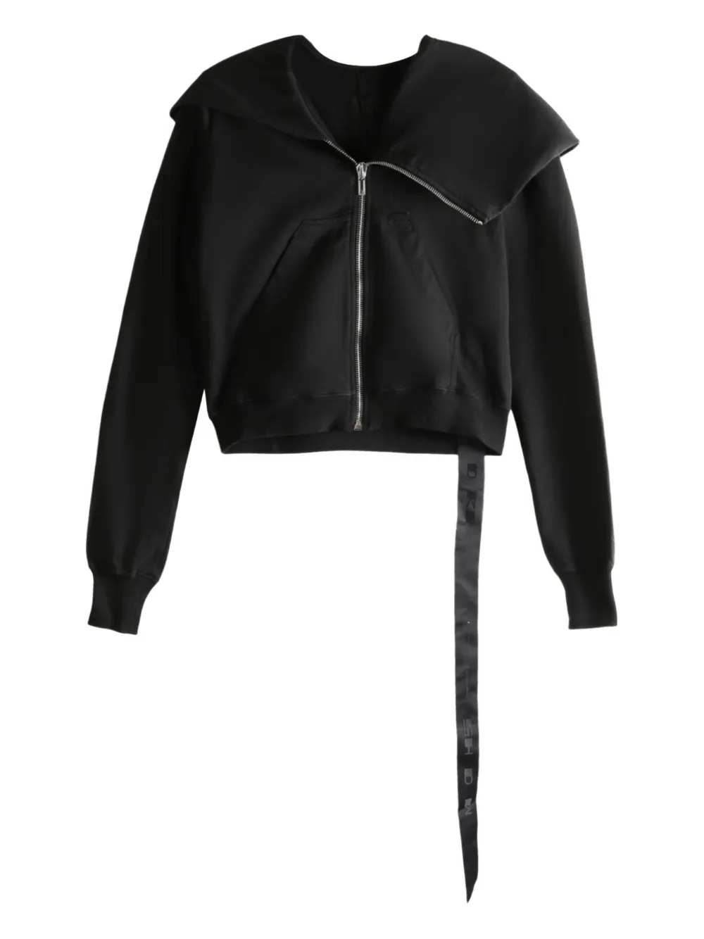

Кардиган на молнии с капюшоном Rick Owens DRKSHDW, черный