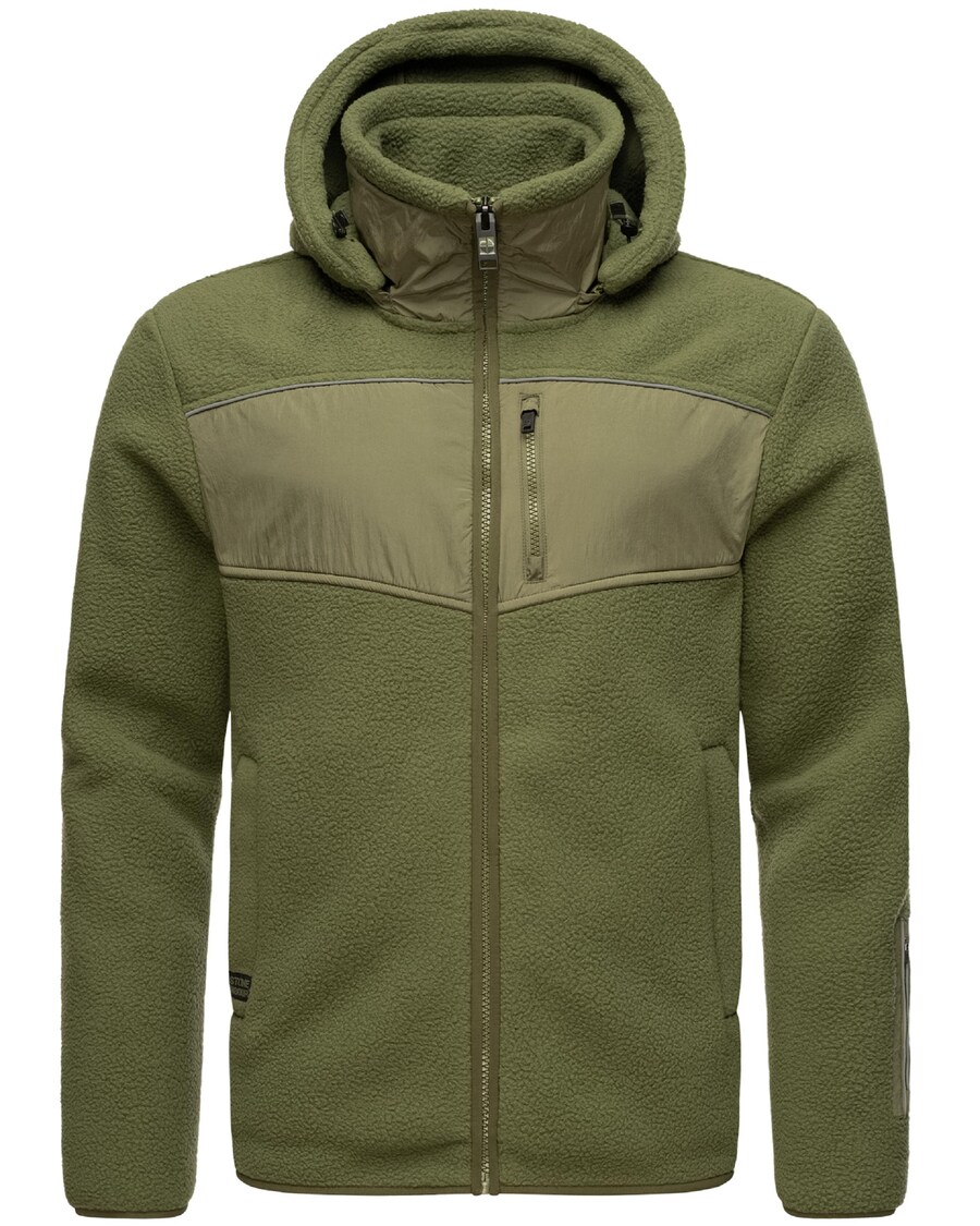 

Спортивная флисовая куртка STONE HARBOUR, Khaki/Apple