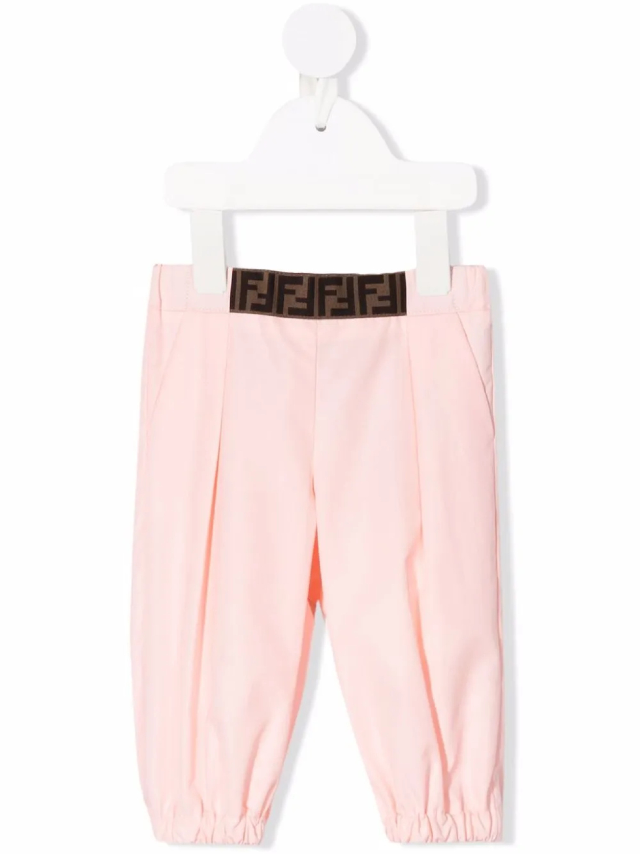

Брюки с логотипом Fendi Kids, розовый