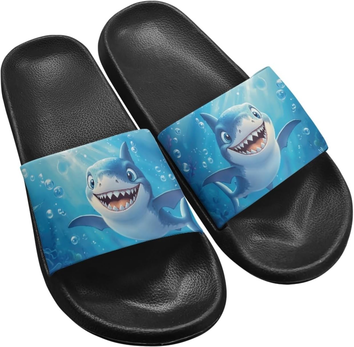 

Сандалии Micoklinlin для женщин и мужчин, милые резиновые шлепанцы-слипоны, модные тапочки для душа, йоги, бассейна и пляжа, водонепроницаемые, Cute Dolphin