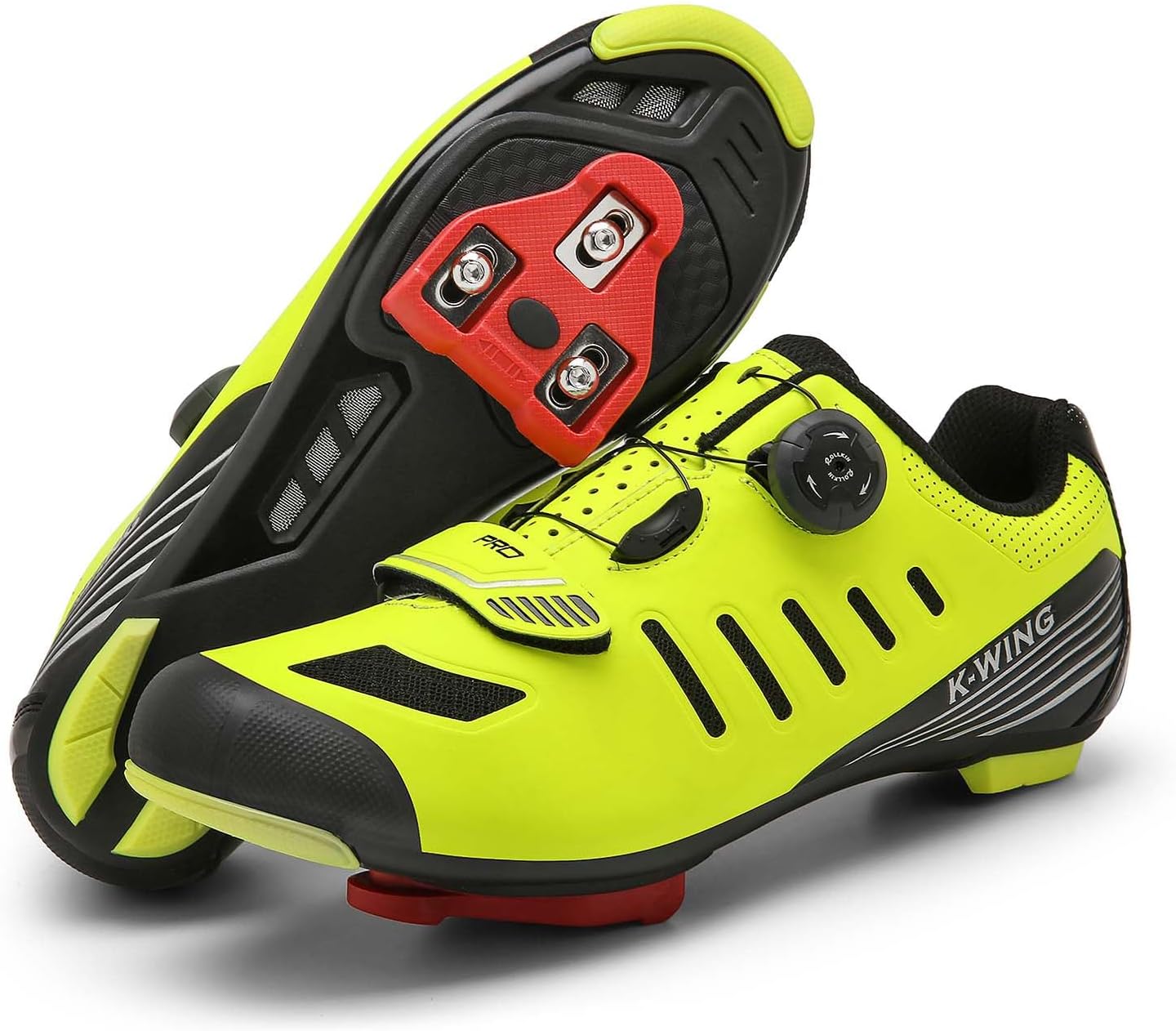 

Велосипедные туфли унисекс, совместимые с Pelaton, для езды на шоссейных велосипедах в помещении, для горных велосипедов для мужчин и женщин, с шипами Delta, для езды на велосипеде на открытом воздухе, для MTB Kushike, желтый