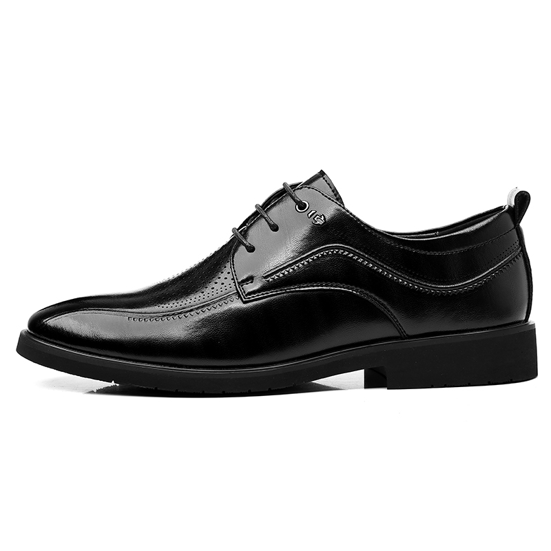 

Мужская повседневная обувь с низким верхом LINGPAO, Cut-Out Black