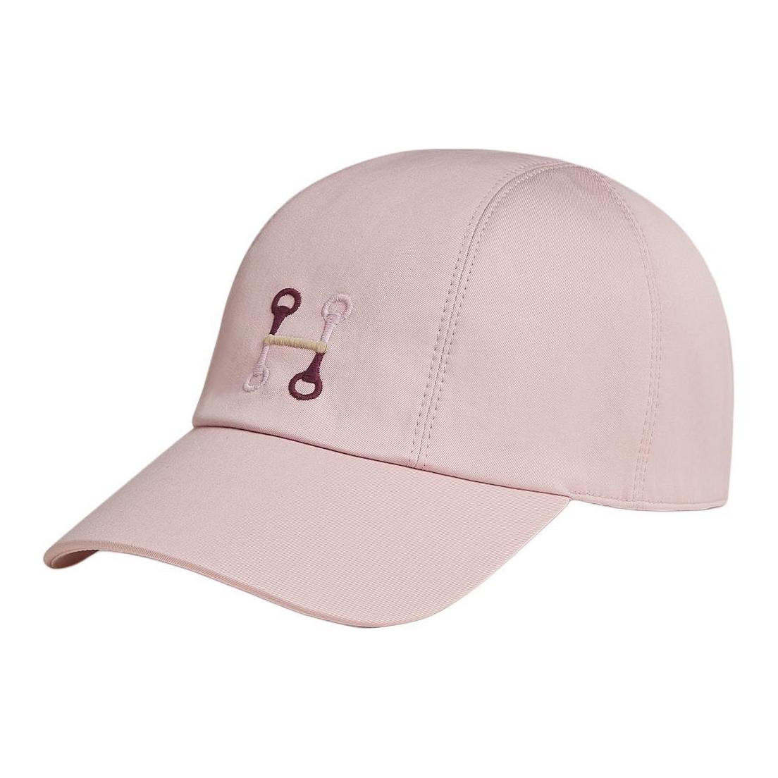 

HERMES Хлопковая бейсболка Men's Pink