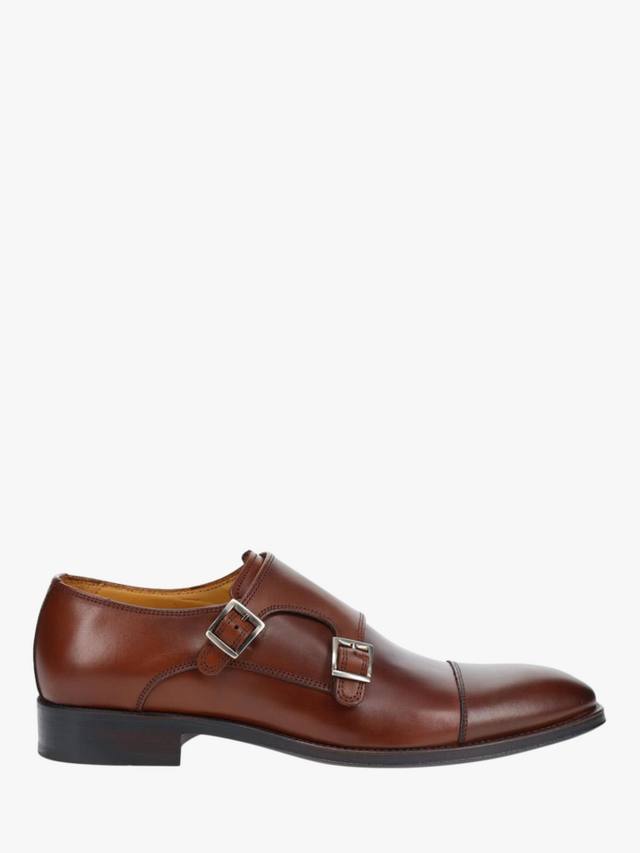 

Кожаные монашеские туфли чедвика Jones Bootmaker, цвет Cognac