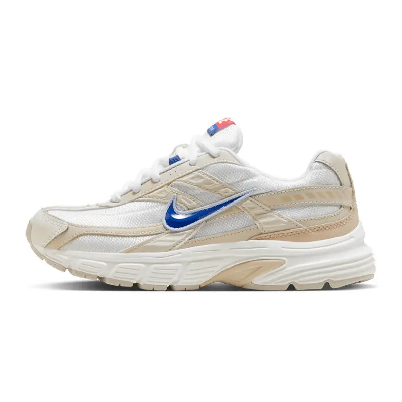 

Кроссовки для бега Initiator женские с низким верхом белые/бежевые/синие Nike