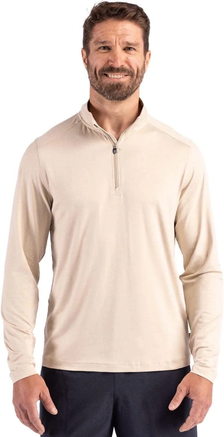 

Cutter & Buck мужская толстовка Coastline Epic Comfort Recycled с молнией на четверть