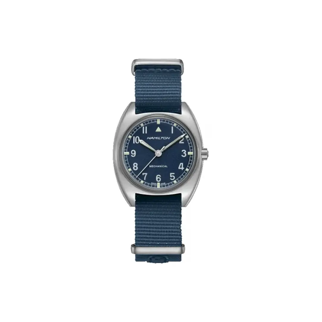 

Hamilton Часы Mechanical Movement Men's Watch Watch 36*33mm Blue Dial, Blue Dial