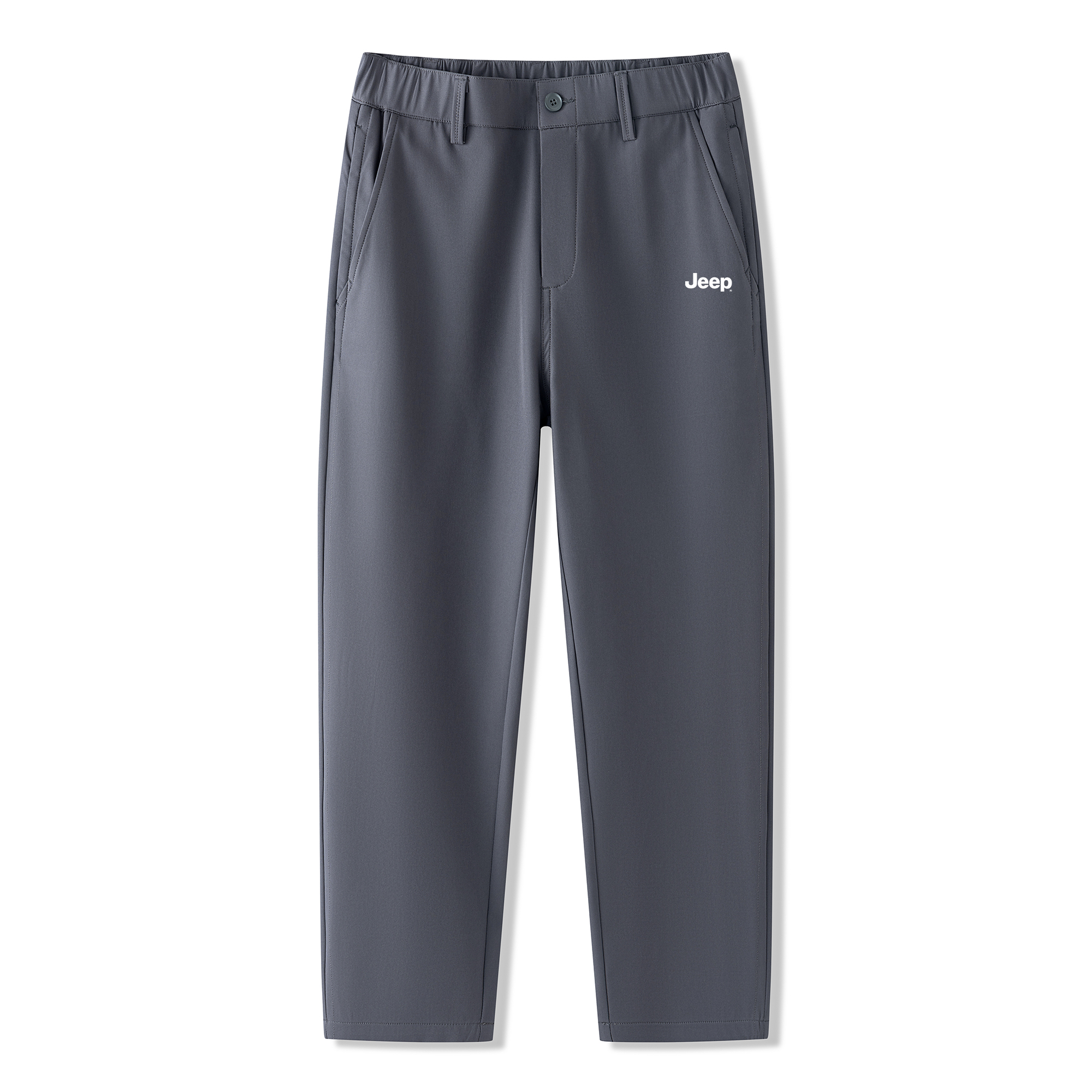 

Повседневные брюки Unisex Moderate Straight Fit Jeep, серый