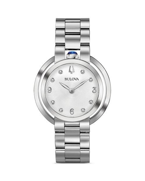 

Часы Рубаи, 35 мм Bulova, цвет White