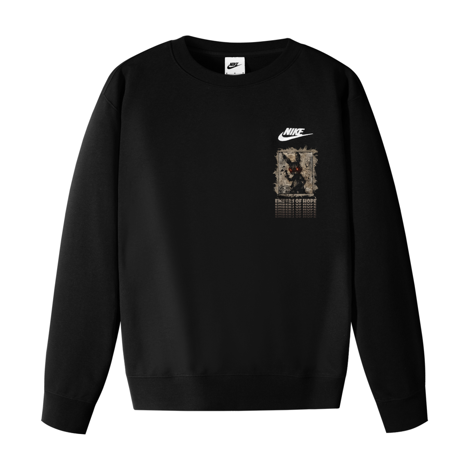 

Nike Свитшот унисекс черная