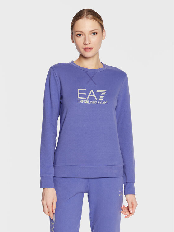

Толстовка обычного кроя Ea7 Emporio Armani, фиолетовый