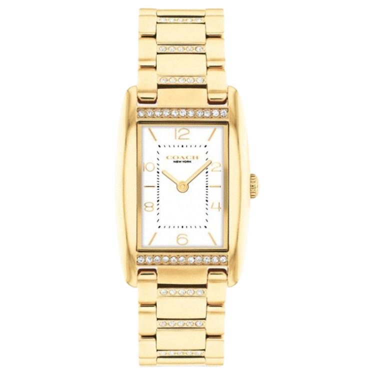 

COACH Часы Wrist Watch Quartz Movement Stainless Steel Watchband 35*24mm White Dial Unisex