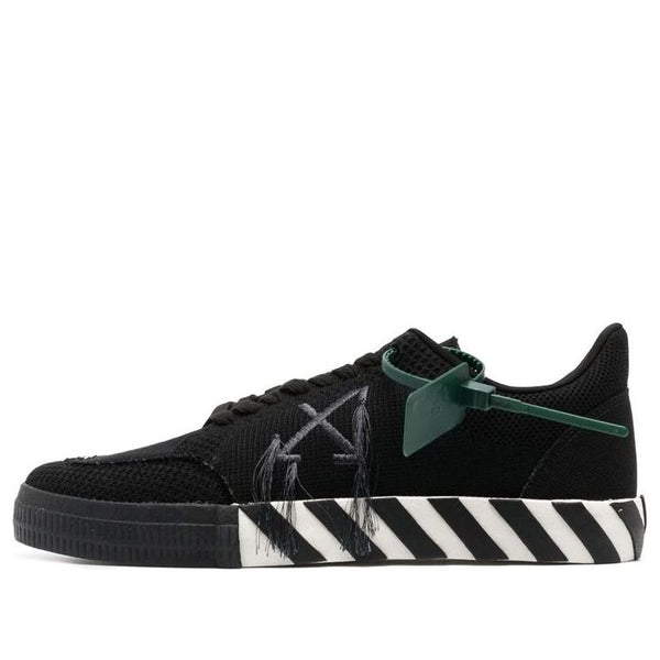 

Кроссовки low vulcanized sneakers 'black white' Off-White, черный