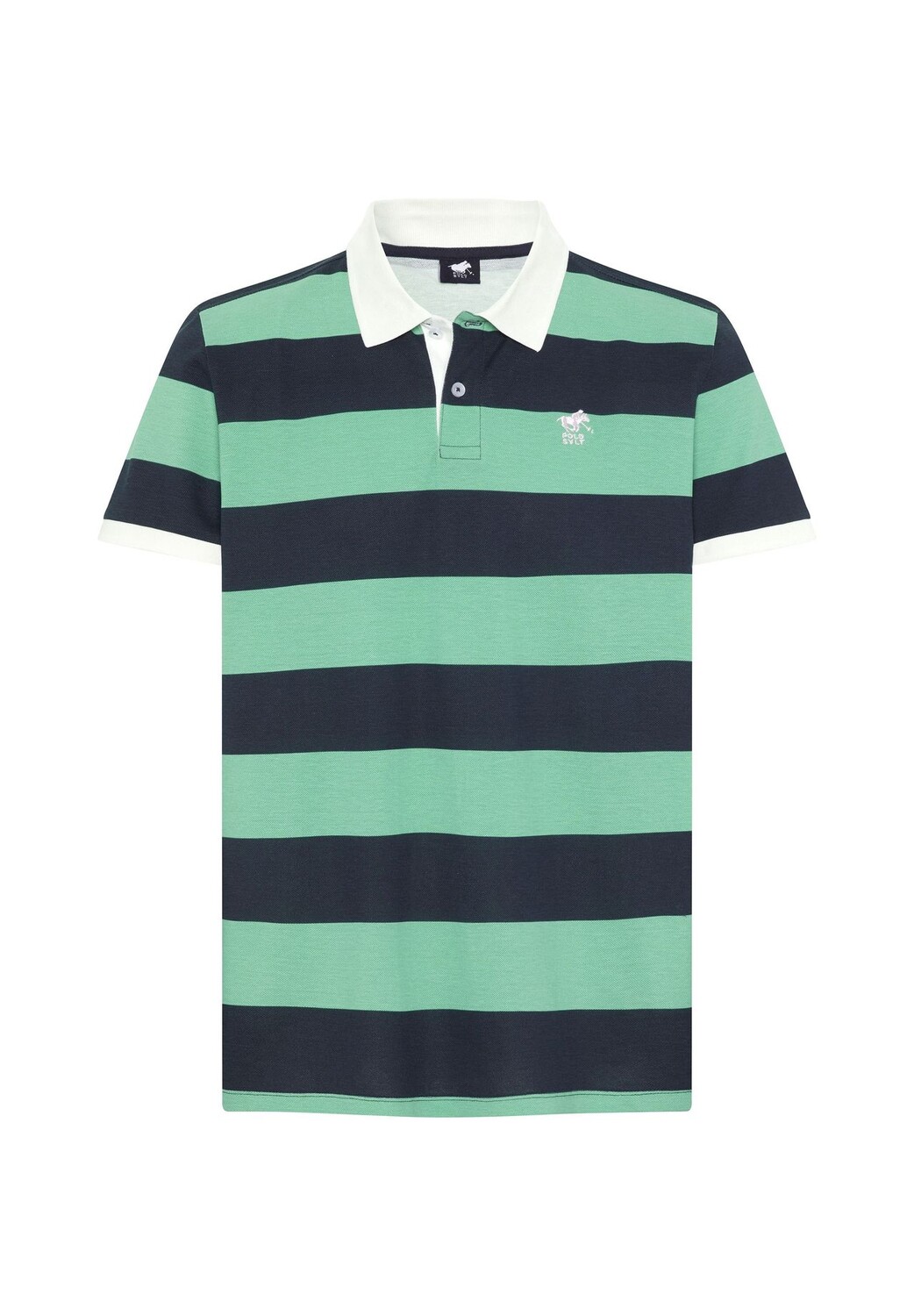 

Рубашка-поло с контрастным воротником POLO SYLT, цвет Dark Blue Medium Green