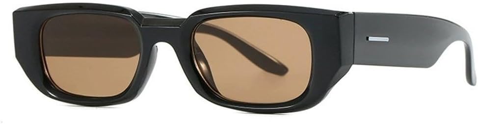 

Повседневные солнцезащитные очки для мужчин и женщин, квадратная форма, минималистичный тренд, унисекс, гламурные классические очки с защитой от УФ-излучения UV400 WNCKSQ, C3