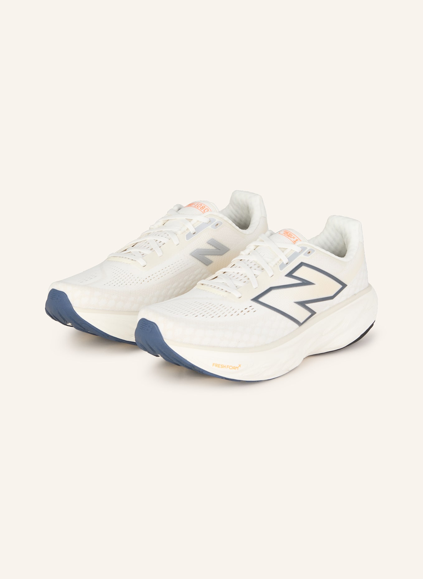 

Кроссовки 1080 v14 New Balance, экрю