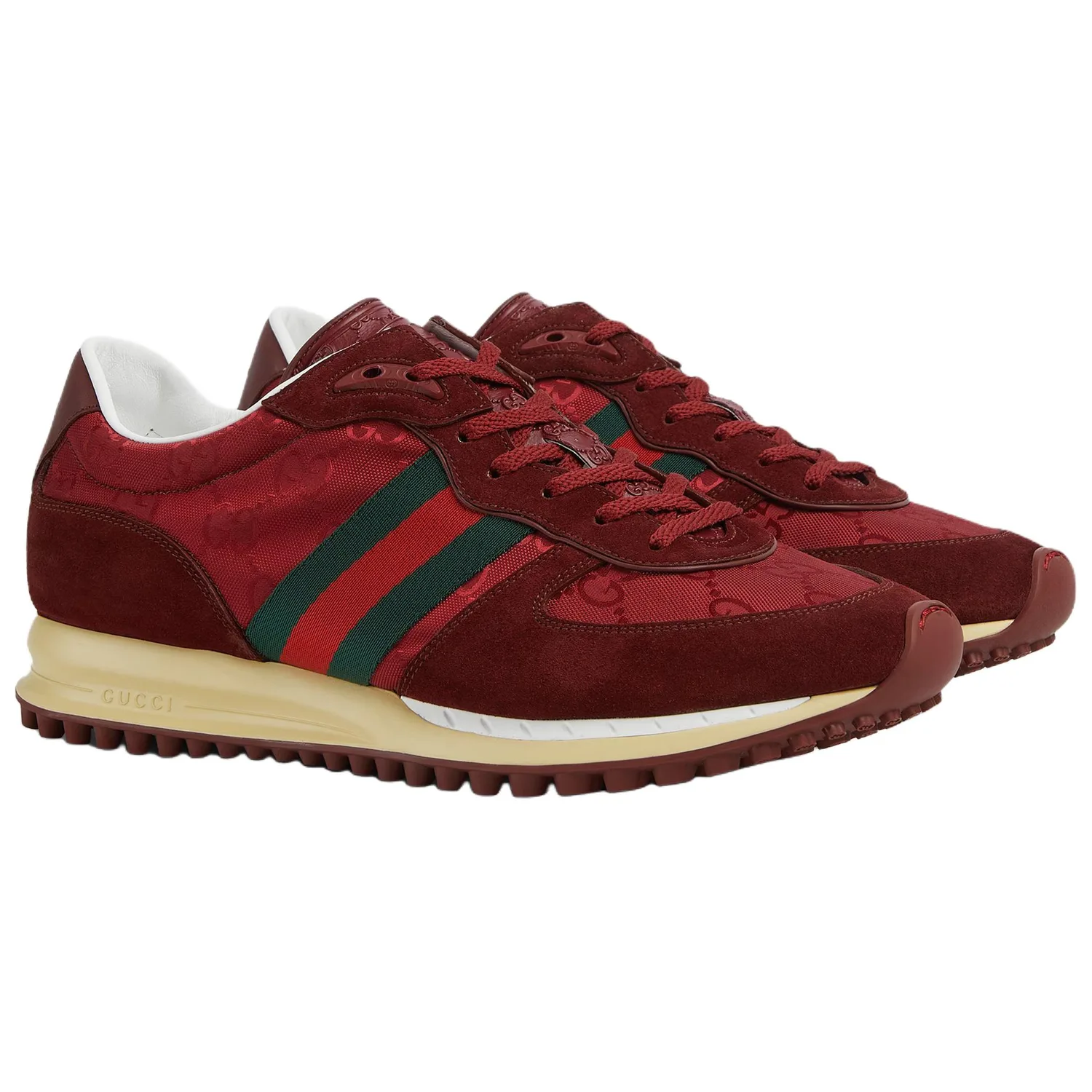 GUCCI Кроссовки Re-Motion 'Red Green' — фото 4