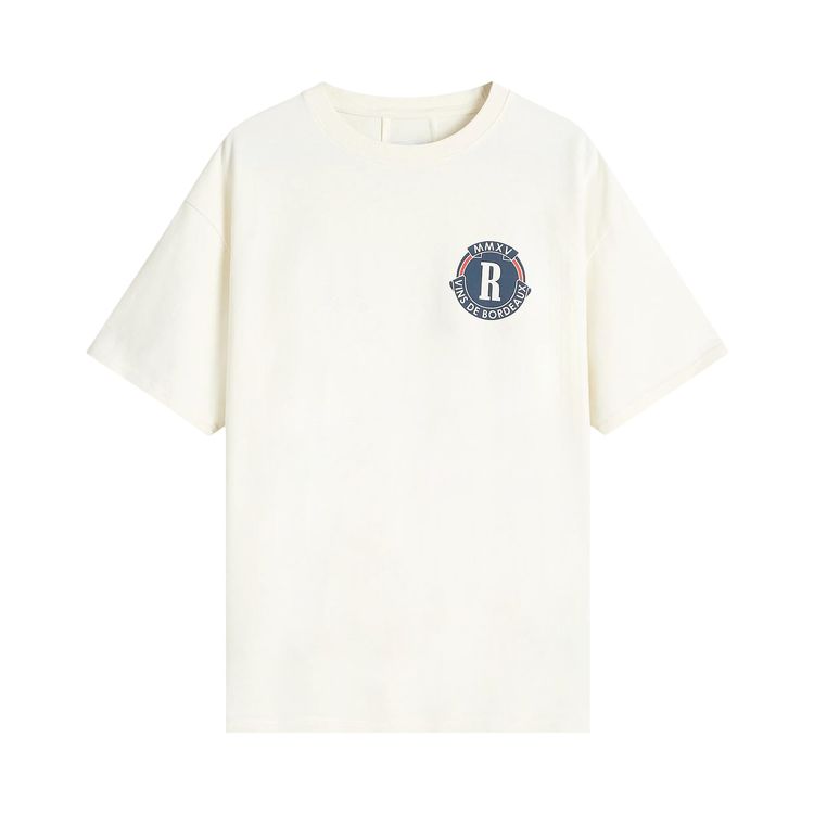 

Футболка Rhude Bordeaux Wine Tee Vintage White, белый