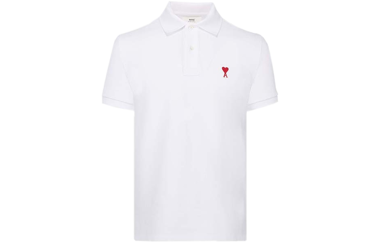 

Ami Paris Футболка поло Ami De Coeur AMIPARIS, белая
