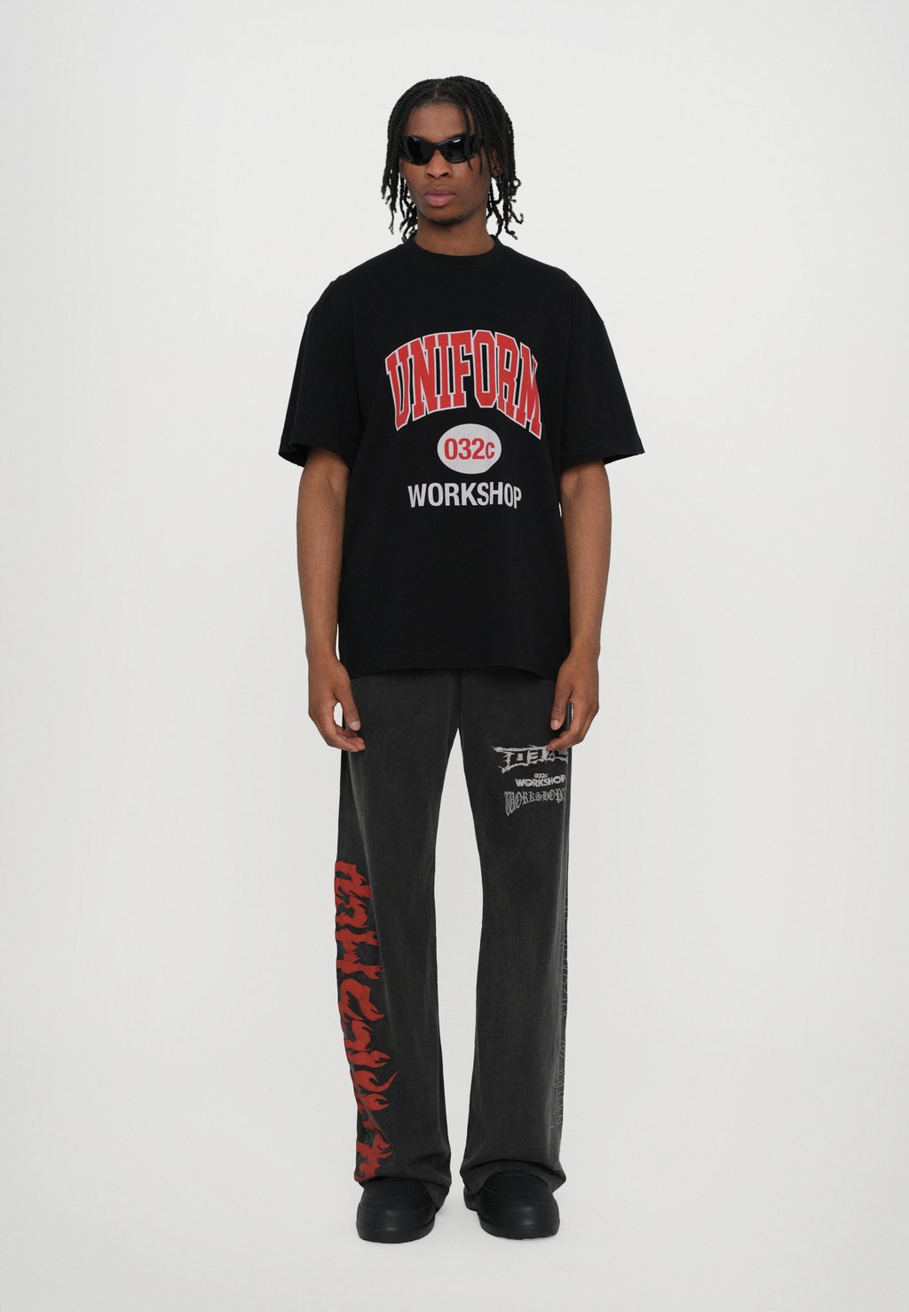 

Футболка с принтом LUCKY STRIKE UNISEX 032c, антрацит