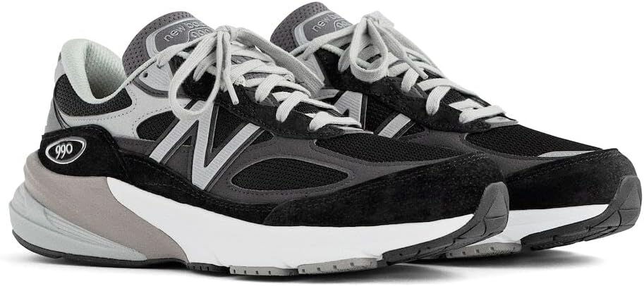 Кроссовки New Balance для мужчин Made in USA 990v6, черный — фото 4