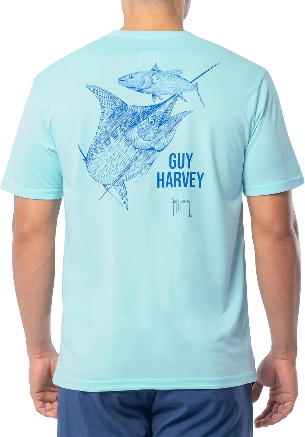 

Футболка мужская Guy Harvey Cationic Performance