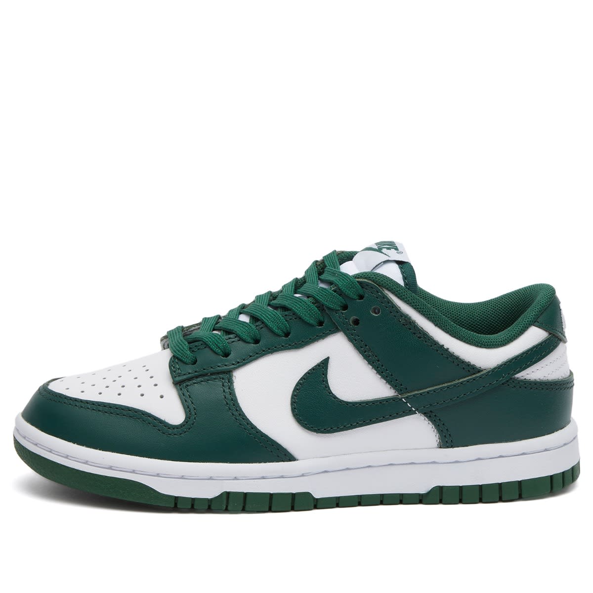 

Кроссовки Nike Dunk Low Retro, цвет White & Varsity Green