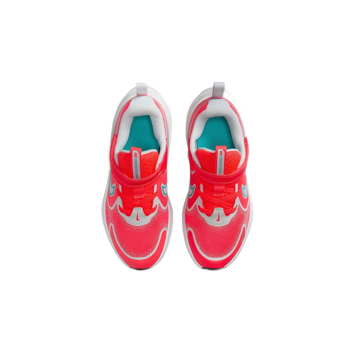 Кроссовки для бега Cosmic Runner Low top детские яркий глубокий /cactus green/белое золото/черный kids' Nike, Deep красный/Cactus зеленый/белый золотой/черный — фото 4