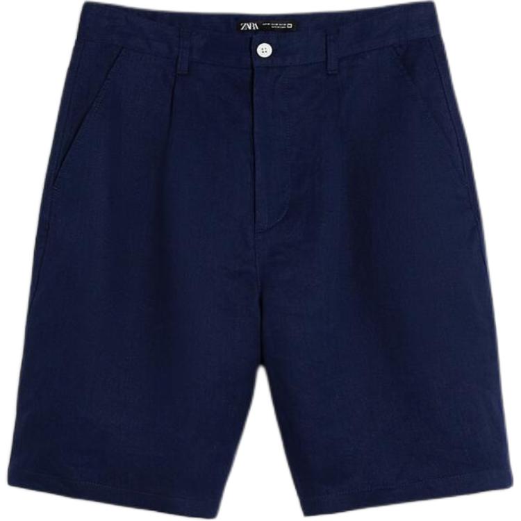 

Повседневные шорты мужские морской синий ZARA