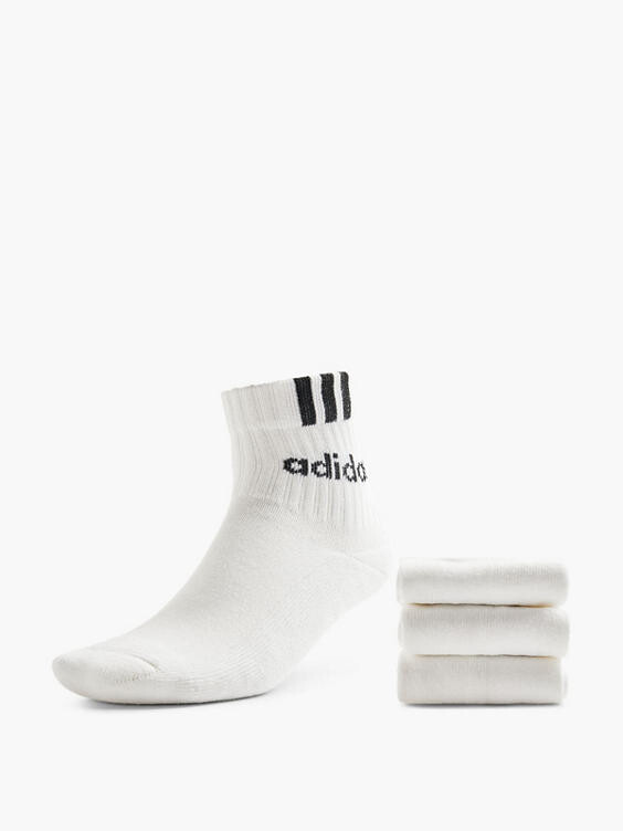 

Упаковка из 3 носков. Adidas, белый
