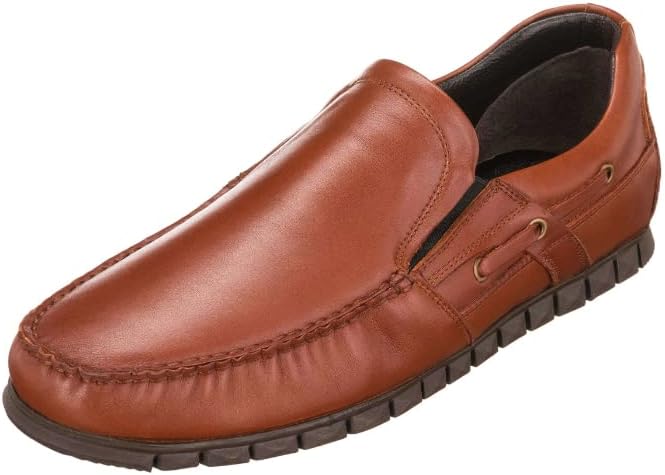 

Мужские лоферы DALGALA из ручной работы из кожи большого размера, орехового цвета, повседневные лоферы, обувь без шнурков, Hazelnut