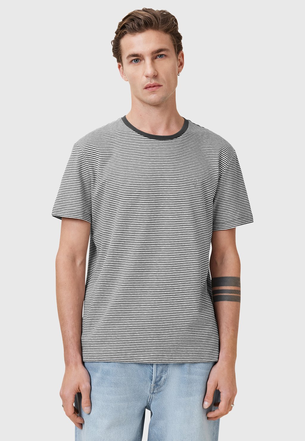 

Футболка с принтом DILLON CREW AllSaints, белый