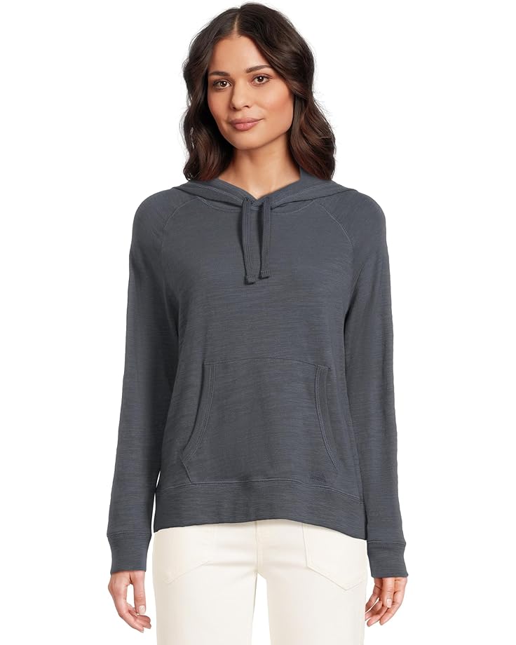 

Худи Faherty Sunwashed Slub Hoodie, цвет Blue Nights