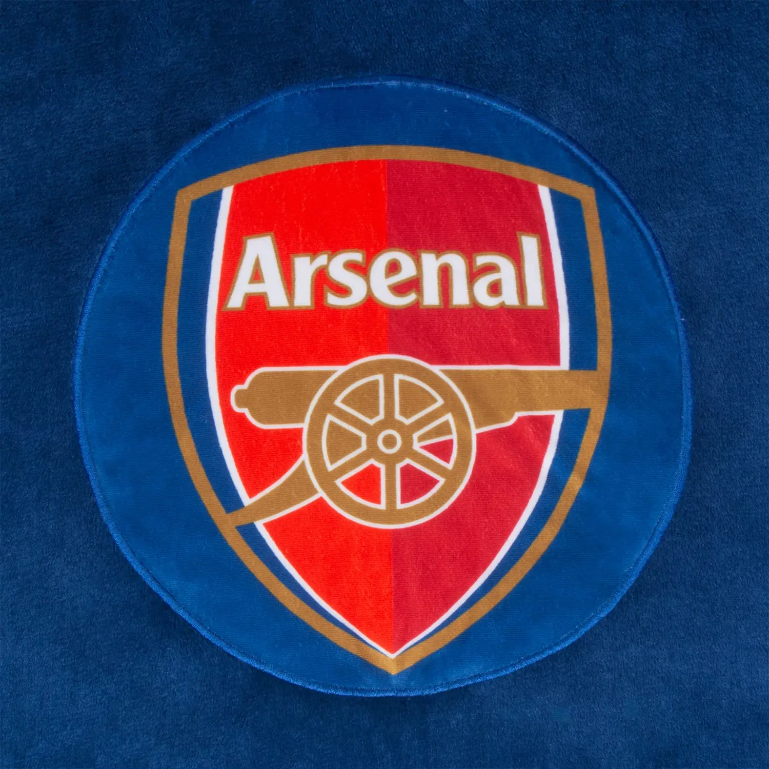 Детский оверсайз худи-плед Arsenal FC, синий — фото 2