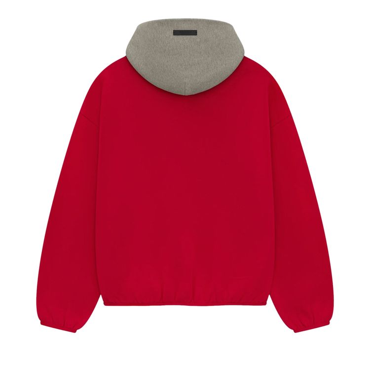 Худи Fear of God Essentials x NBA Philadelphia 76ers Hoodie 'Red Grey', красный — фото 2
