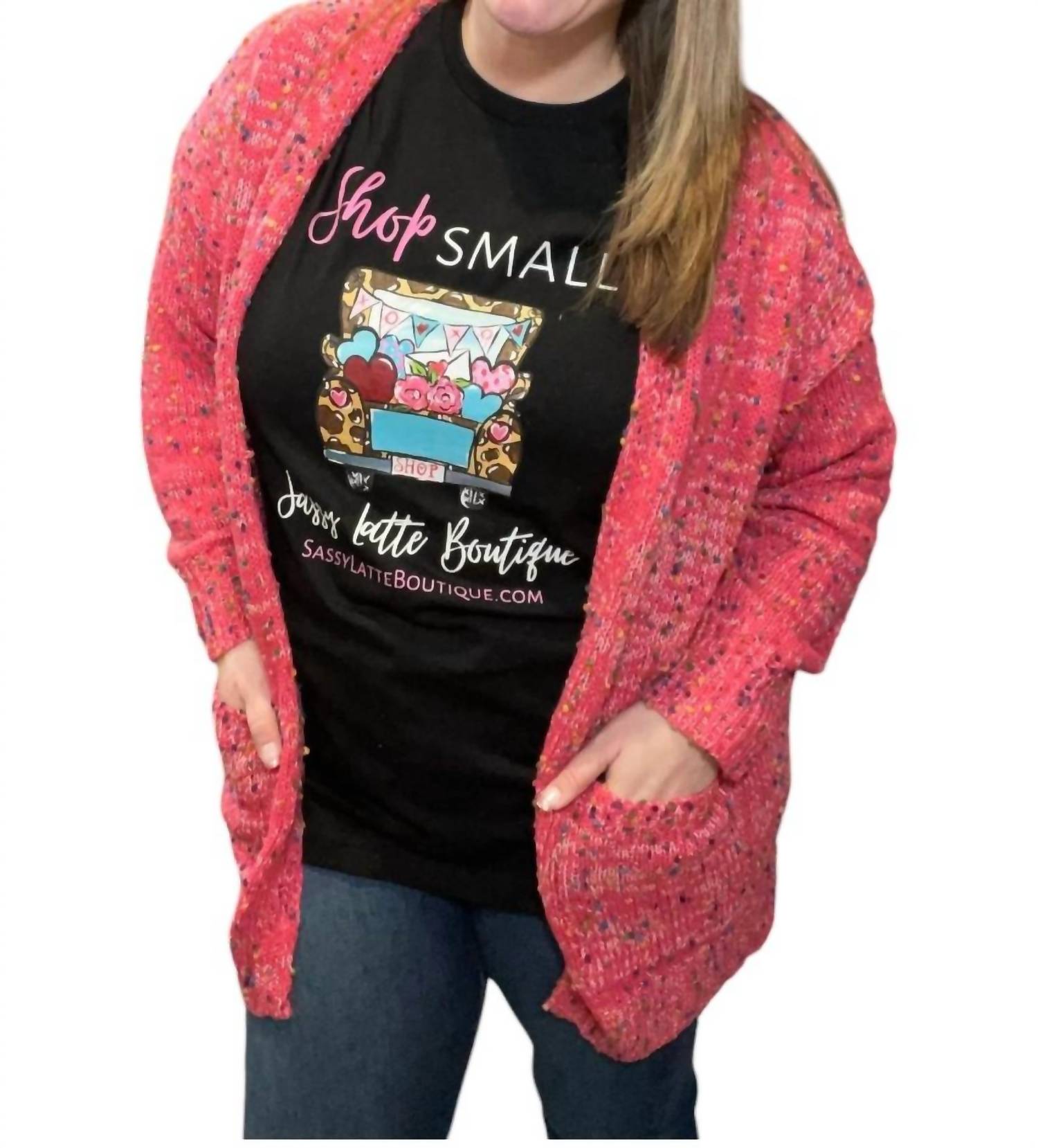 

Кардиган Miley Dot в розовом цвете BLAKELEY