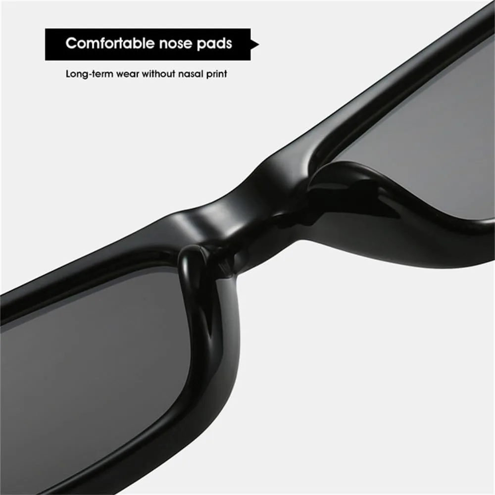 

Винтажные прямоугольные солнцезащитные очки для женщин и мужчин в стиле ретро с леопардовым принтом, желтая оправа, узкая солнцезащитная оправа VFDHN, C4