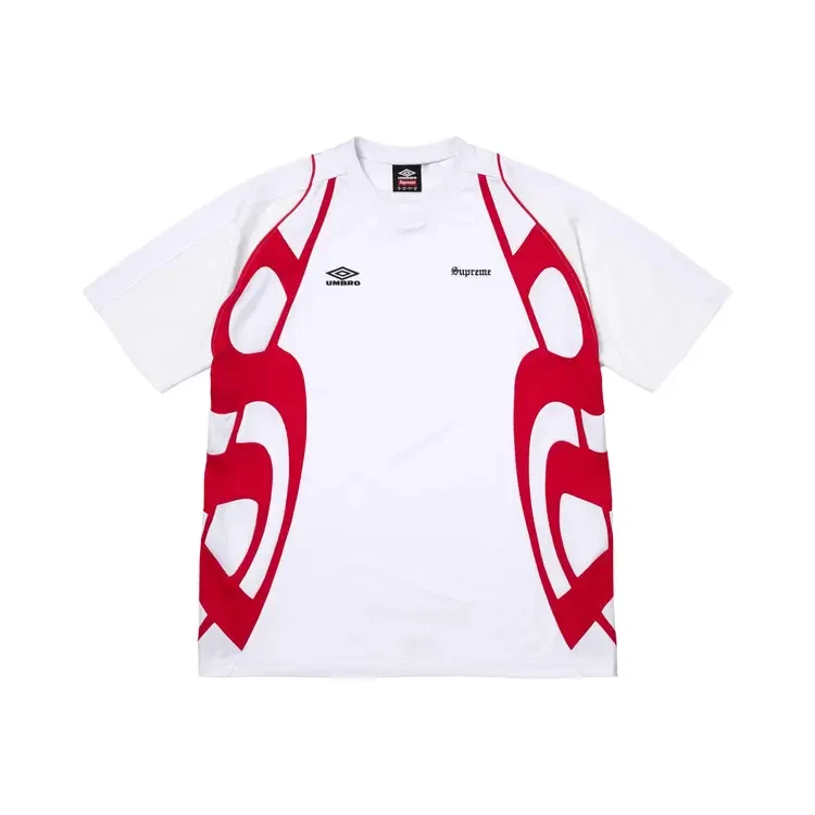 Футболка Supreme x Umbro Old English Jersey, белый